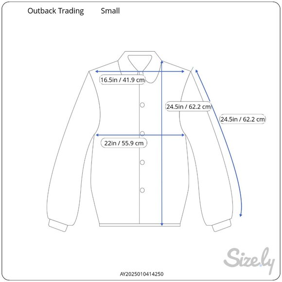 Outback Trading Women's Small Light Brown Fleece Jacket Horses Embroidery Full Z - Picture 10 of 10